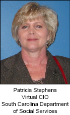 Patricia Stephens, Virtual Chief Information Officer for the South Carolina Department of Social Services